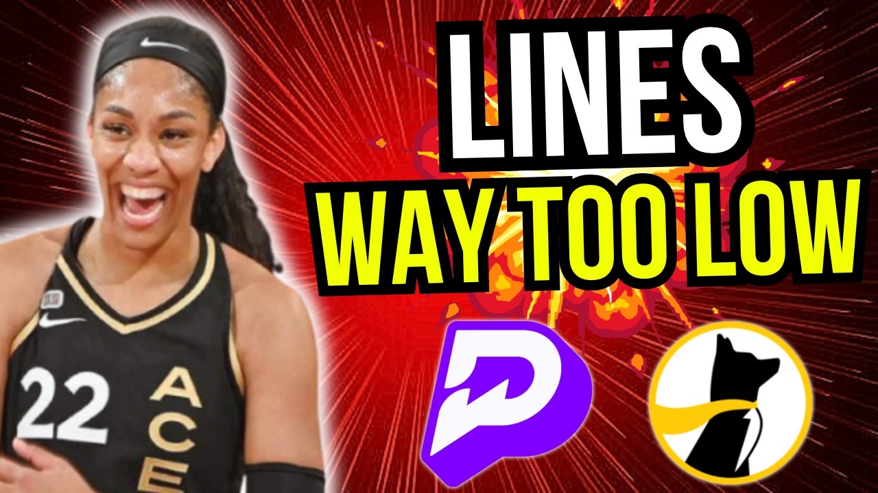 (СУПЕР-СЕРИЯ 6-0🧹) ЛУЧШИЕ ПРОГНОЗЫ НА WNBA СЕГОДНЯ!! Воскресенье, 9 августа | PrizePicks & Underdog