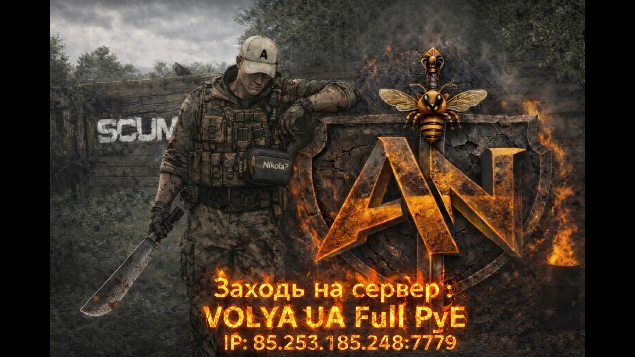 SCUM--Продовження історії ,Прокачка Перса і Будівництво))))). серія - 13