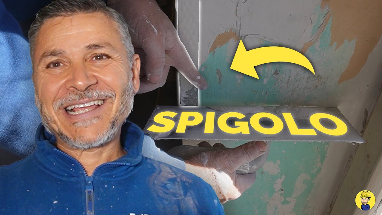 COME RASARE GLI SPIGOLI DELLE PARETI  *pareti perfette* | A Scuola Di Rasatura