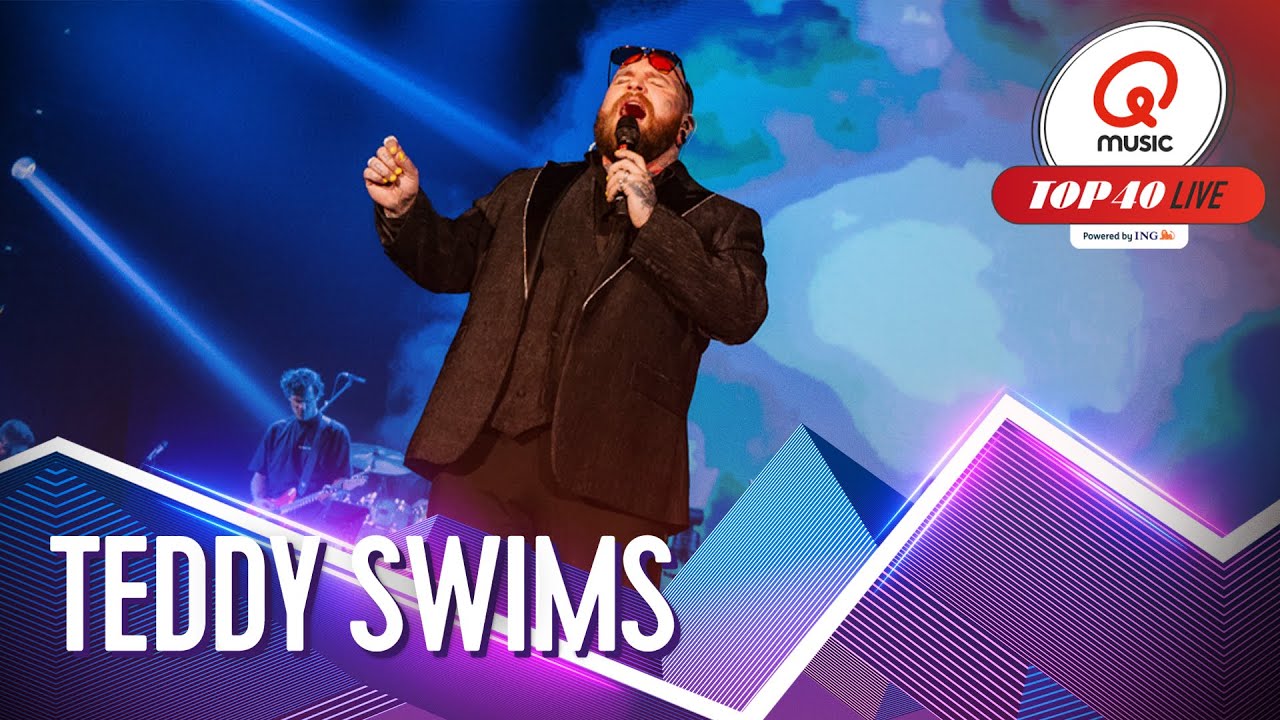 TEDDY SWIMS LIVE zorgt voor KIPPENVEL // Qmusic Top 40 Live 2025