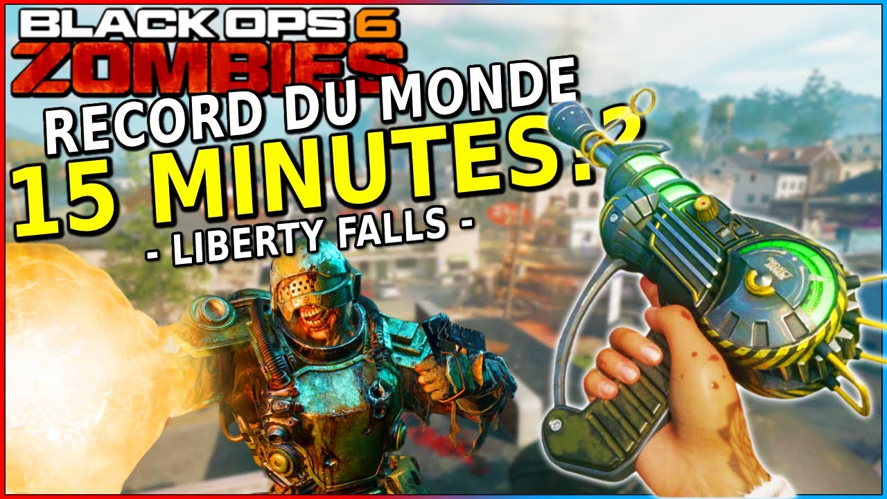 RECORD DU MONDE: Le SECRET de Liberty Falls en 15 MINUTES!? (Speedrun) | Black Ops 6 Zombies