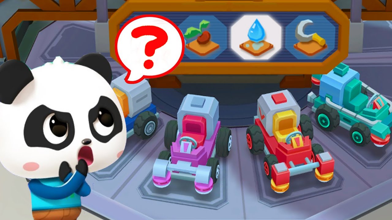 Little Panda's Town: My Farm #3 - Learn How to Drive 16 Awesome Farm Vehicles - Babybus Games