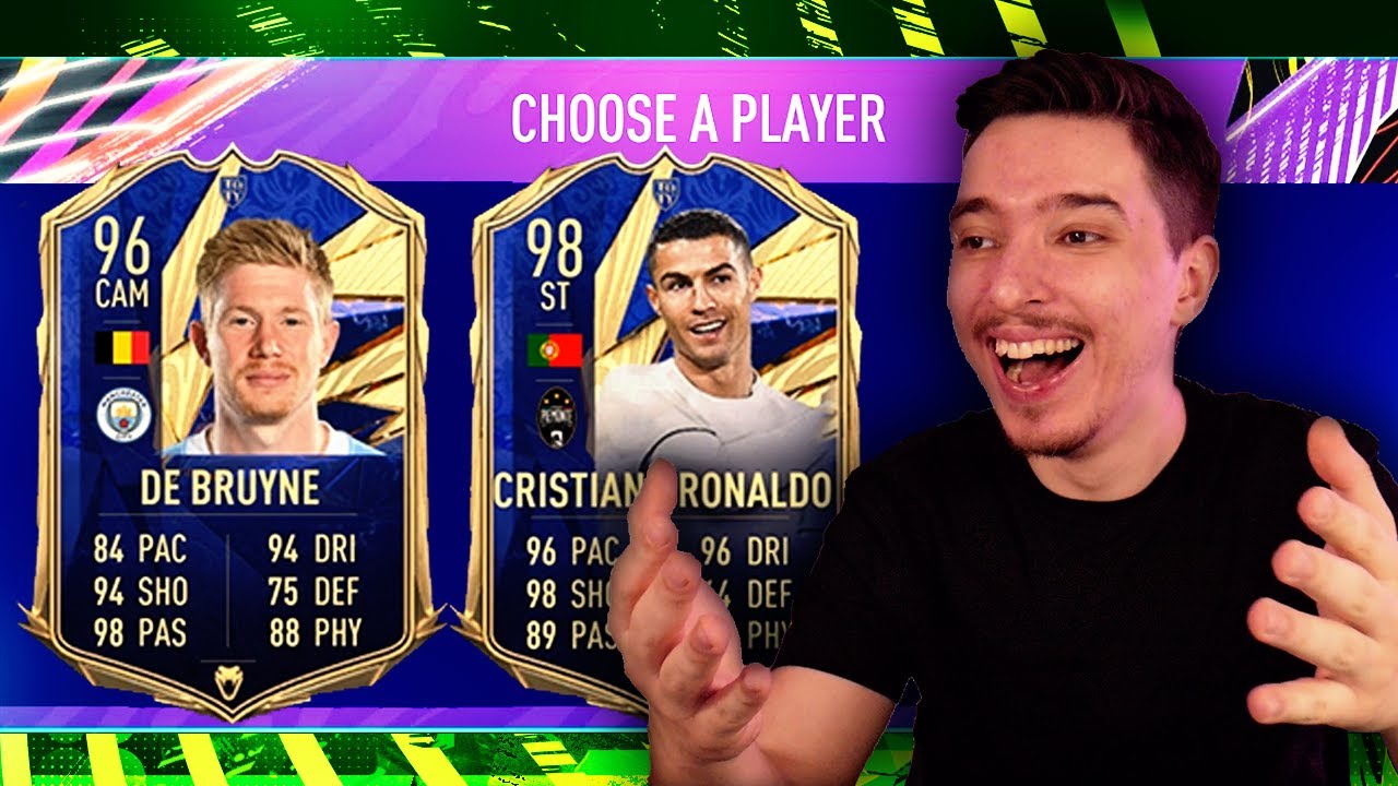 DRAFT FABULOS CU DE BRUYNE TOTY SI RONALDO TOTY !!! FIFA 21 ROMANIA