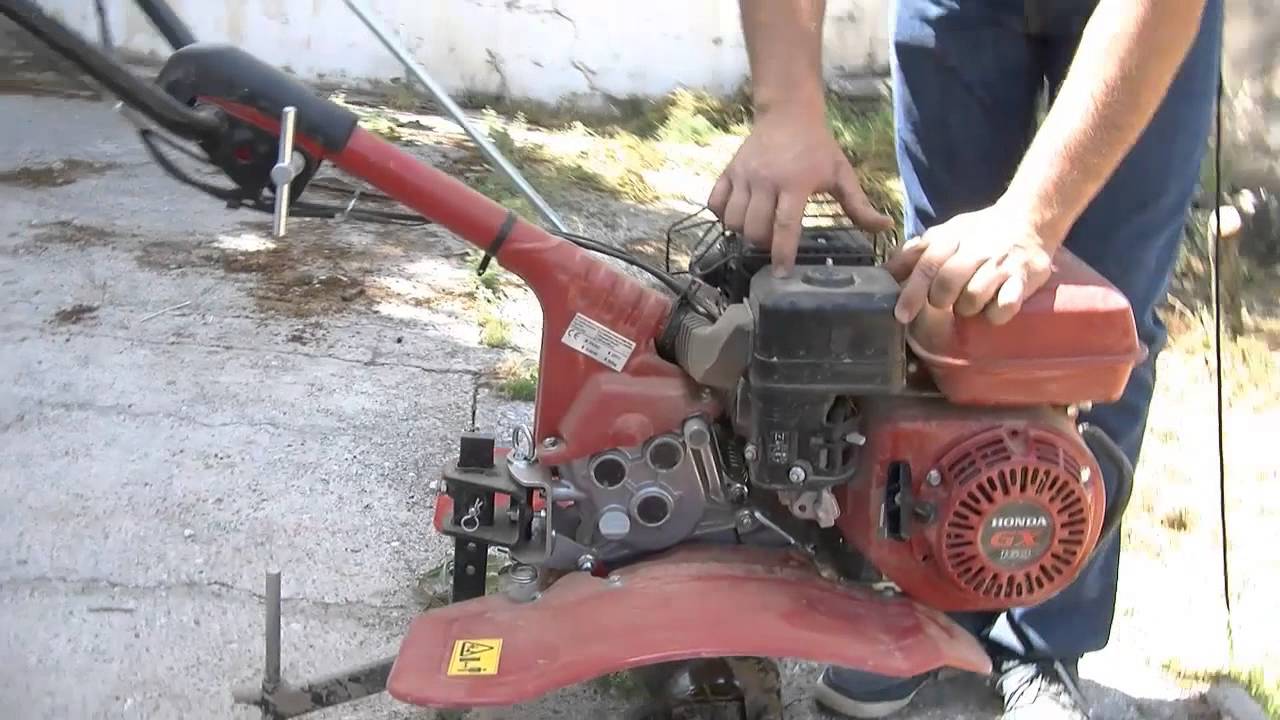 TIERRA FERTIL. Sector Primario.  Uso y mantenimiento de una motoazada
