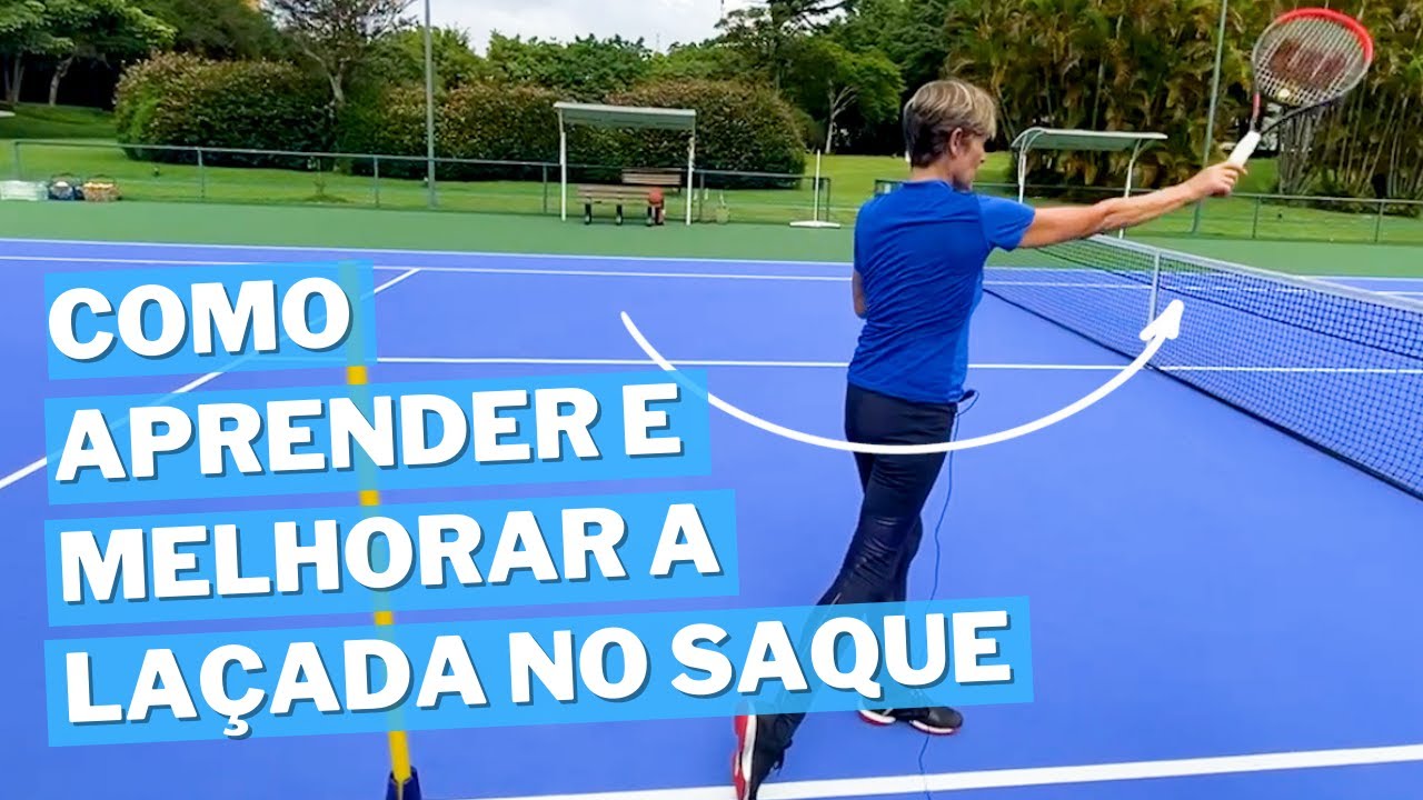 COMO APRENDER E MELHORAR A LAÇADA NO SAQUE? | SUZANA SILVA TÊNIS