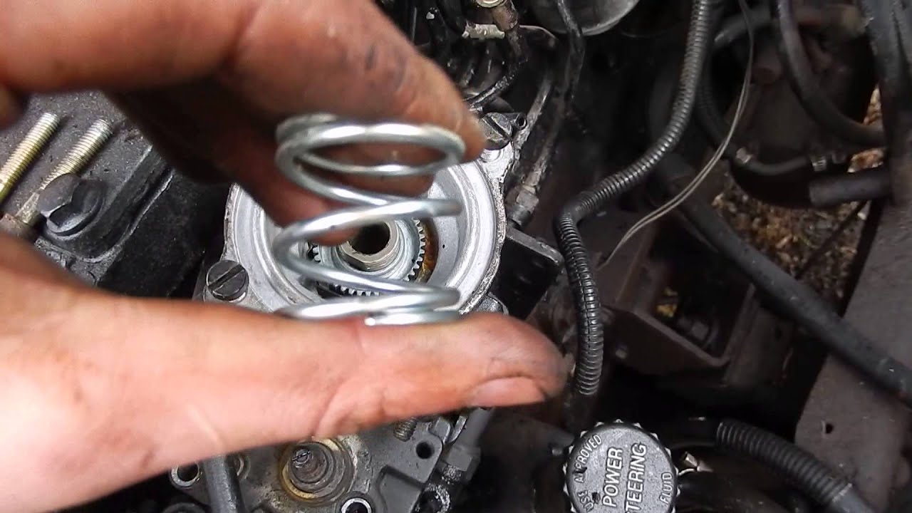 First Gen Cummins Fuel Pin and Governor Spring Install