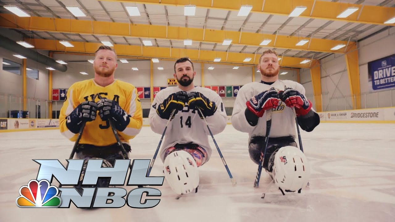 Hockey Day in America: Military veterans take to the ice with Nashville Sled Preds | NBC Sports