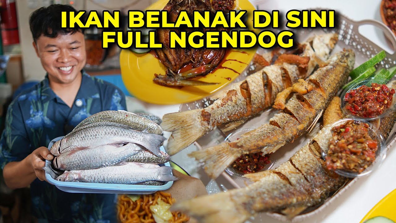 Spesial Ikan Belanak Goreng! Stok Terbatas, Semakin Siang Semakin Rame!