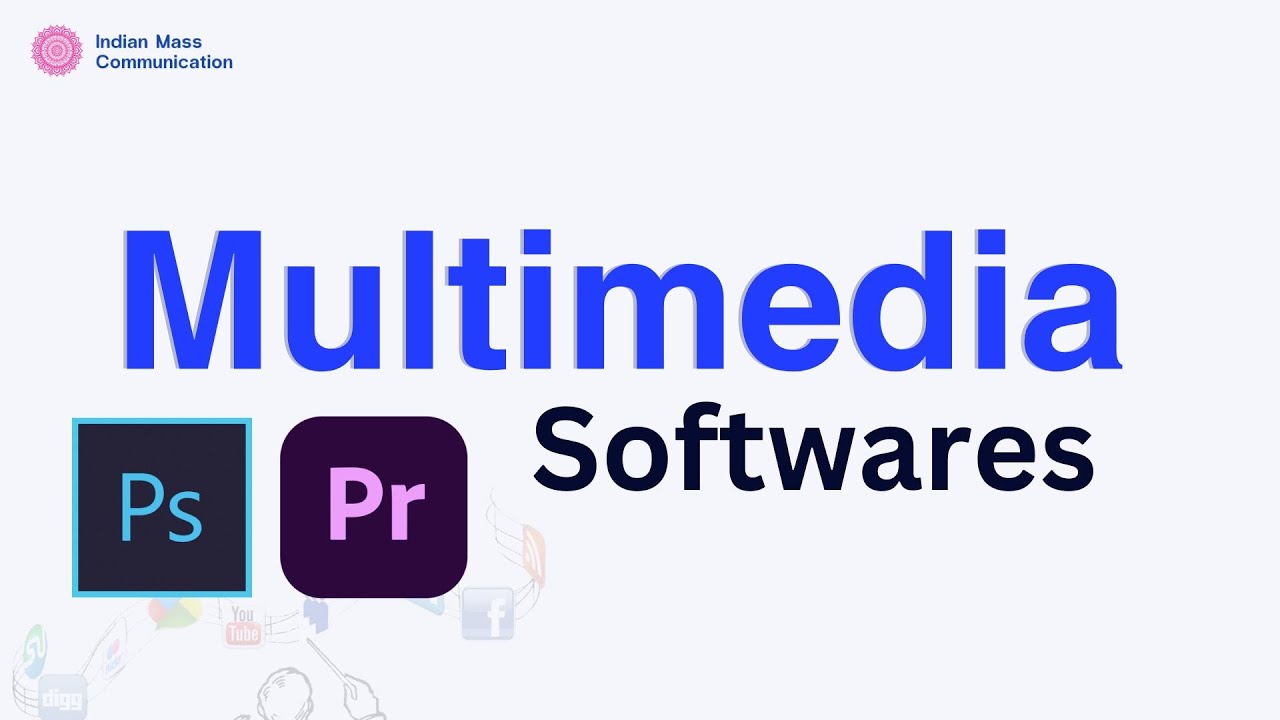 8.9 Multimedia Softwares | UGC NET Mass Communication and Journalism | Unit 8 | CUET PG | COQP17