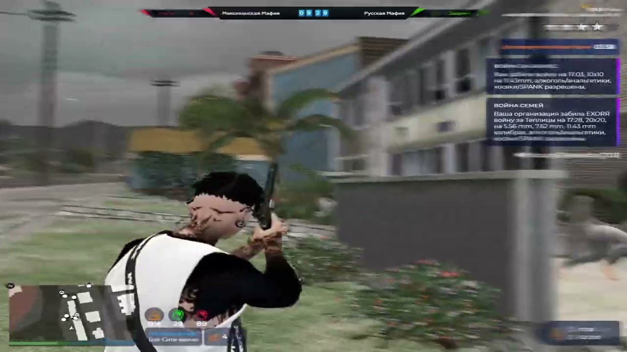 Опять стреляю по головам соперников с револьвера на @GTA5RP