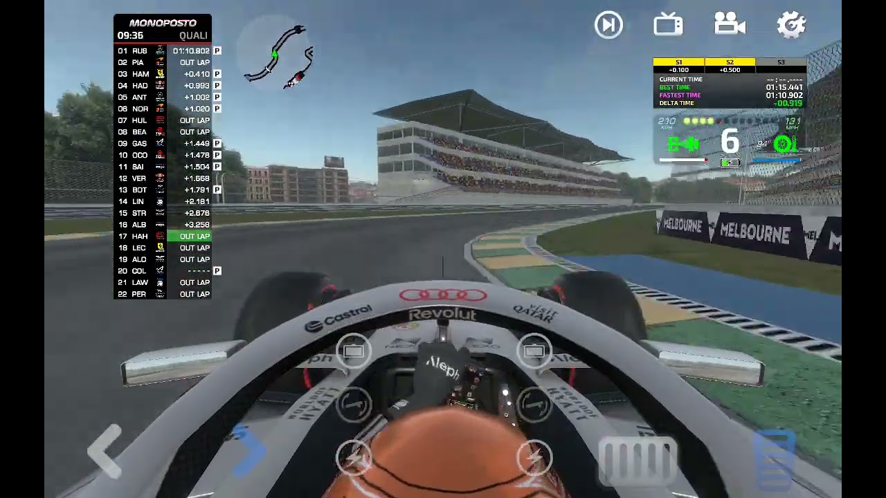 Monoposto 2026 My Career: Australian GP Qualifying