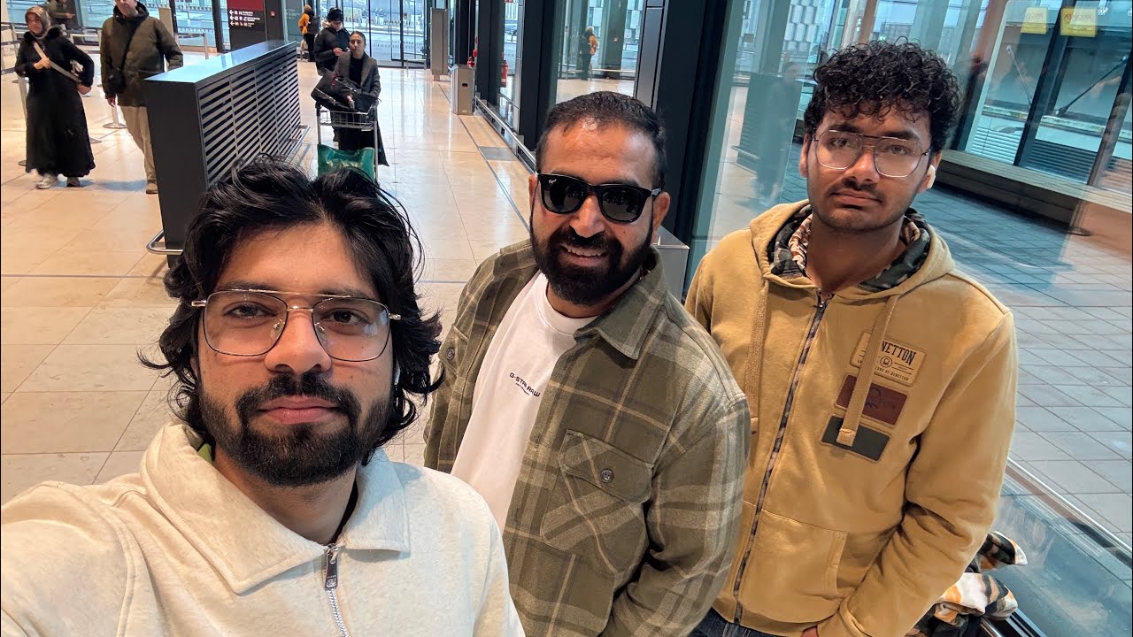 From Germany to India 🇩🇪➡️🇮🇳 | Airport Goodbye to Master ji And Had fun 😂Vlog #berlin #airport #vlog