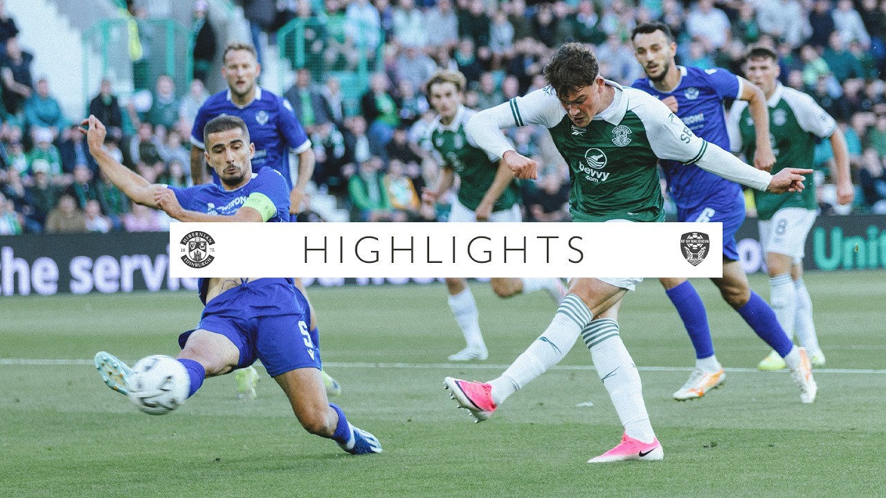 Highlights: Hibernian 4 KF Malisheva 1 (Agg: 4-3)