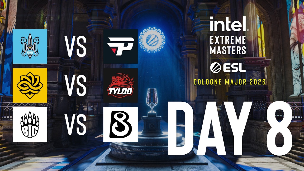 IEM Cologne Major 2026 - Day 8 - FULL SHOW