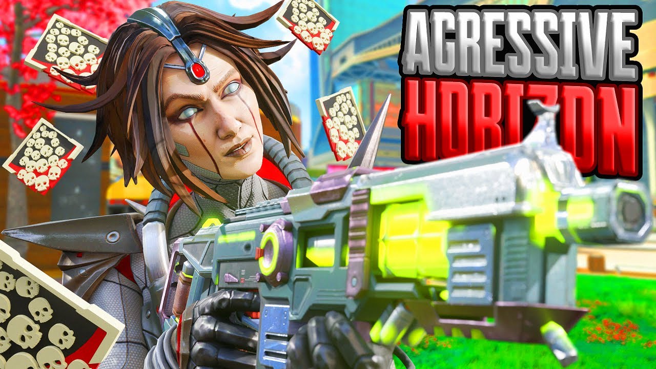 АГРЕССИВНЫЕ УБИЙСТВА в Horizon 23 и 4К урона в Apex Legends, геймплей 20-го сезона