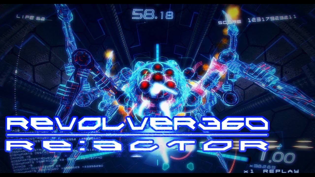 【STG】縦回転横移動『REVOLVER360 RE:ACTOR』ノーコンテニュークリア