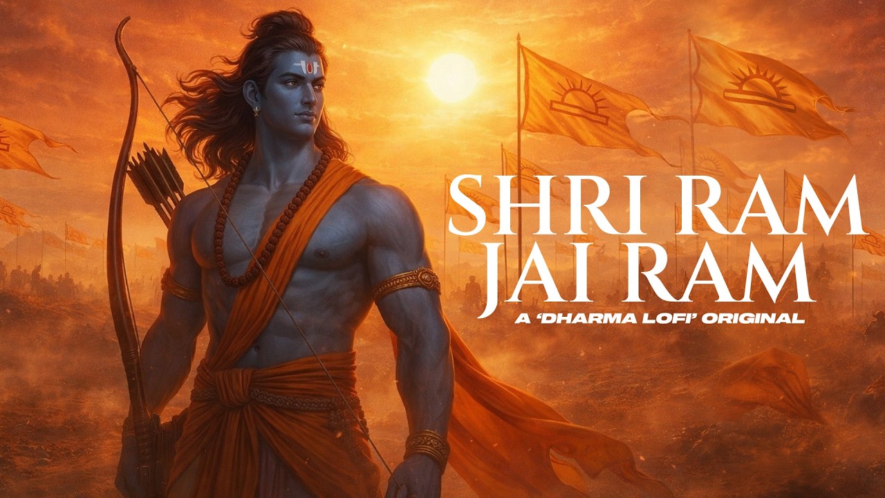 Shri Ram Jai Ram Jai Jai Ram | Soulful Ram Bhajan | Dharma Lofi