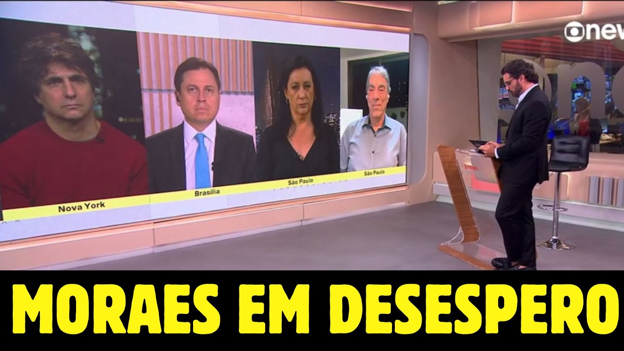 DEMETRIO DETONOU MILITANTE DA GLOBO AO VIVO! MORAES E TOFFOLI VERGONHA DO STF 