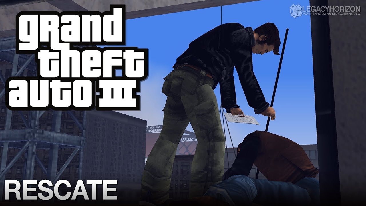 GTA 3 - Misión #48 - Rescate (1080p 60fps)