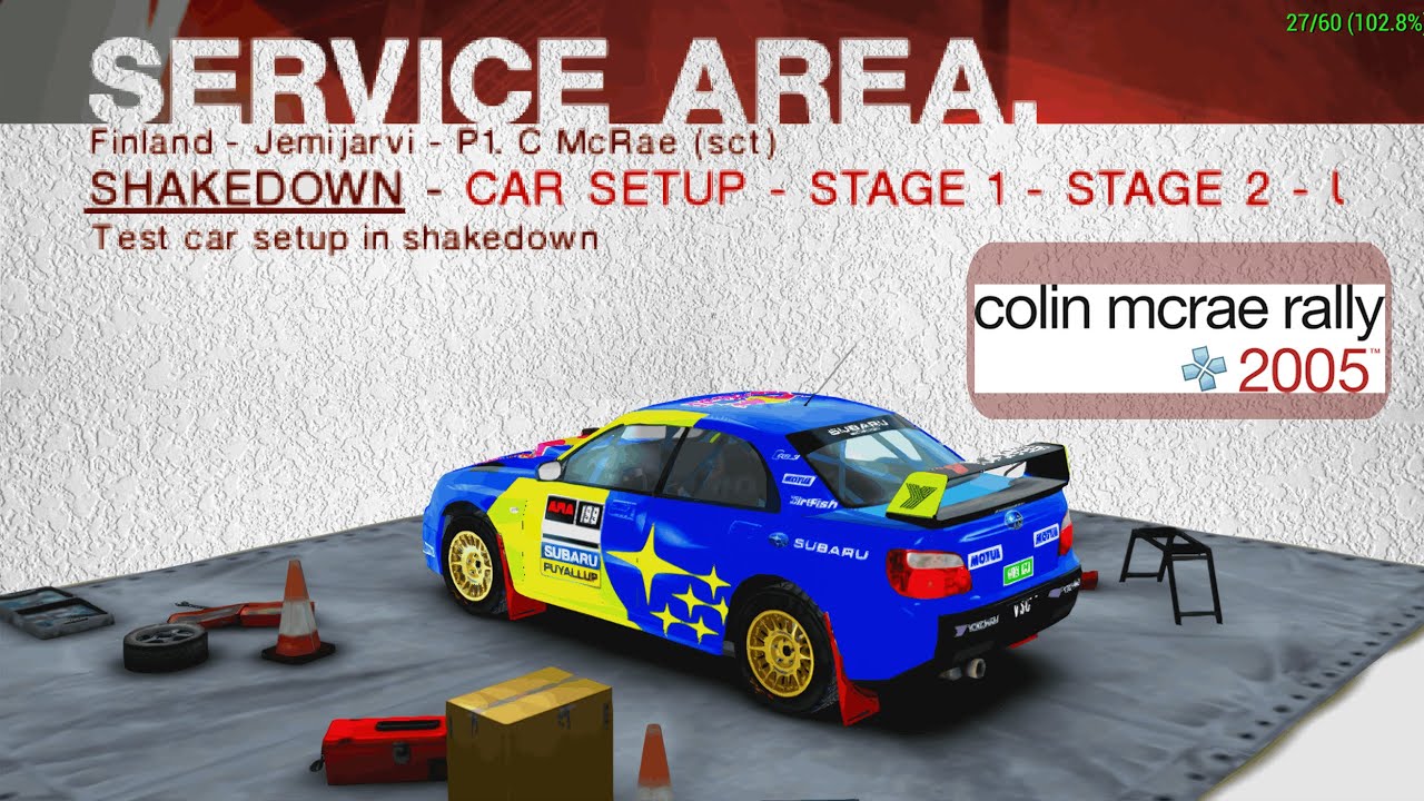 HD Livery Texture Subaru WRX ARA25L for CMR 05 Plus PPSSPP
