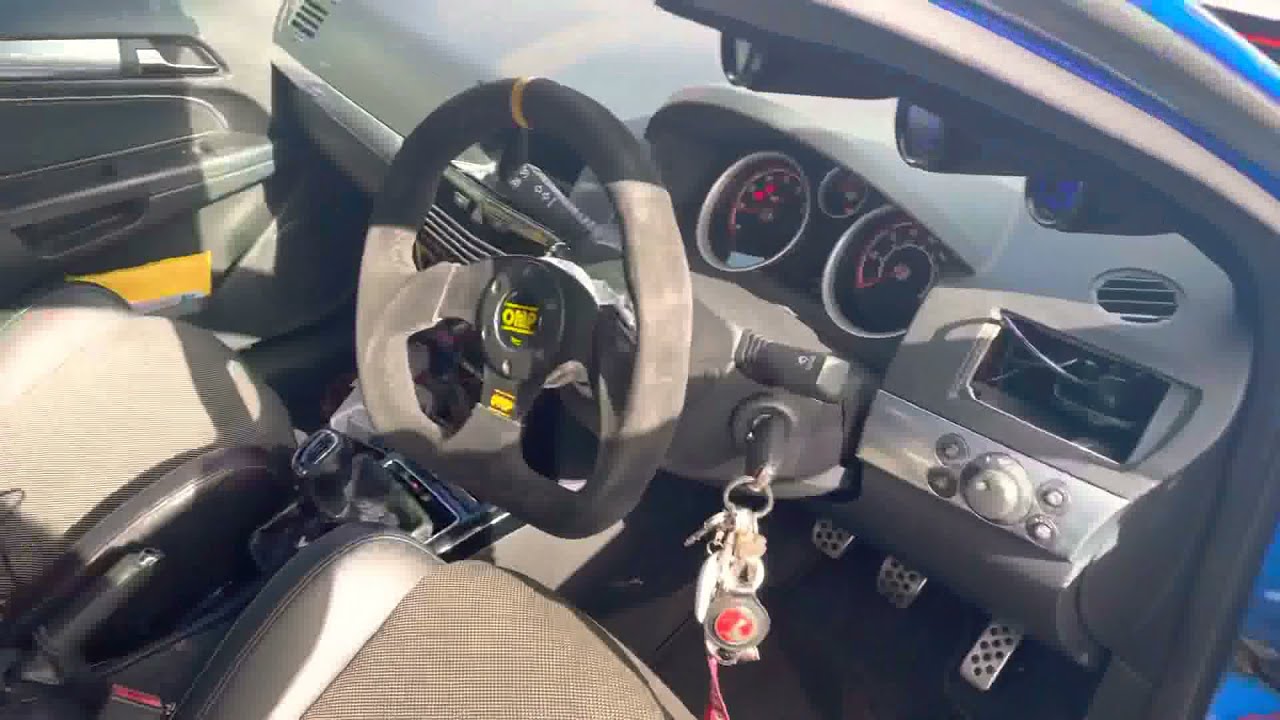 Astra h vxr straight piped from turbo [rev]