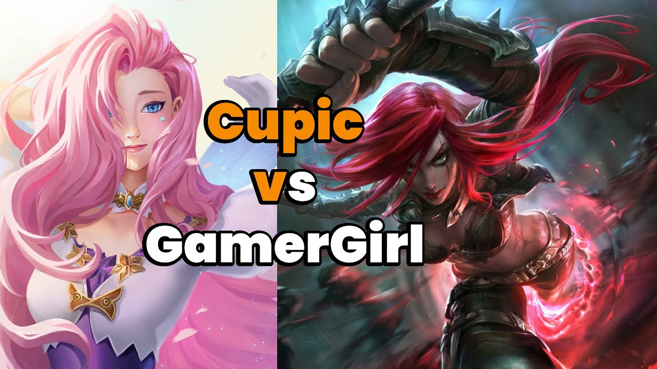 I FACE GAMERGIRL KATARINA IN MID LANE! RANK 1 SERAPHINE FULL GAMEPLAY