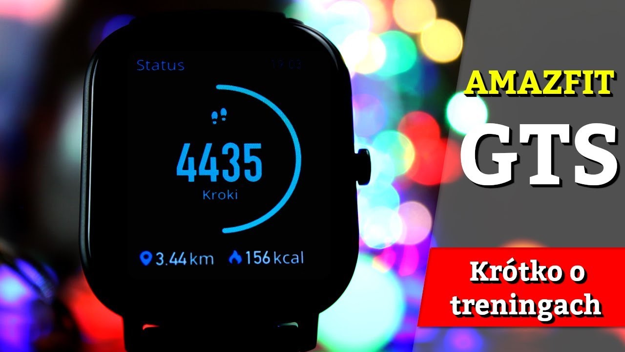Amazfit GTS - Jak wypadają treningi? Szybki test GPS.