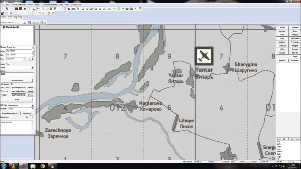 [TUTO] Il2 BoS mission editor - Pr&eacute;sentation de l'&eacute;diteur de mission