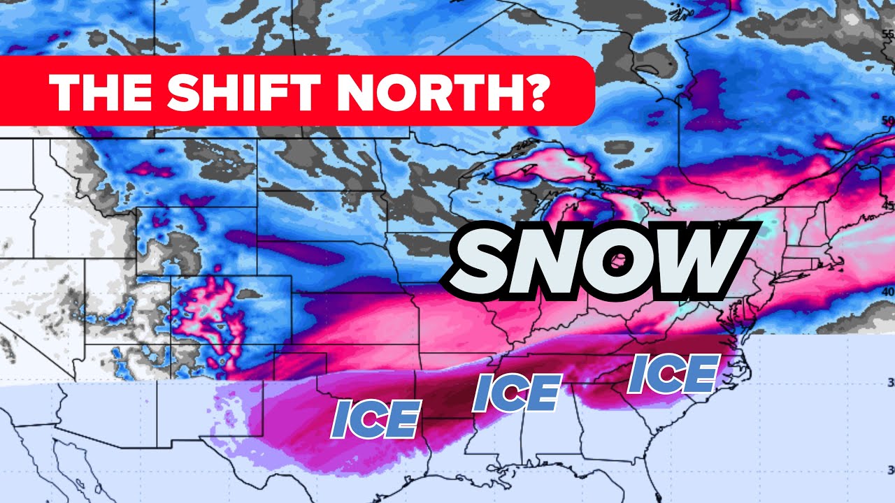 POTENTIAL for a Major Shift in Storm Track