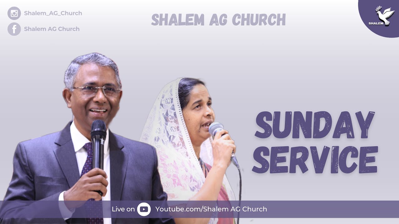 LIVE - SUNDAY SERVICE | 01-02-2026 | TAMIL - HINDI | SHALEM AG CHURCH - MUMBAI.
