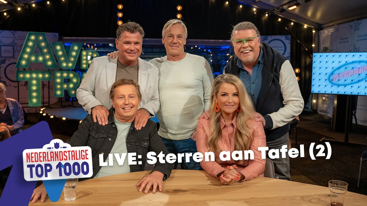 Terugkijken: Sterren aan tafel met Wolter Kroes, René Karst en Rudo de Raaff // Sterren NL