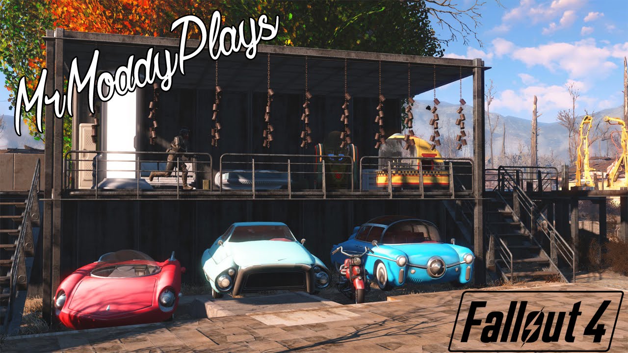 FALLOUT 4 Settlement Expansion, More Armor Slots, & Ammo Crafting! - MrModdyPlays (Ep #1)