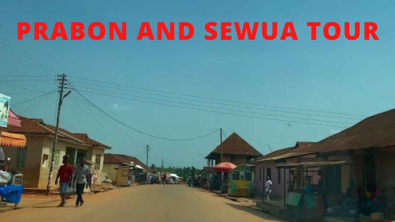 Let’s take a drive to Prabon and Sewua in the Ashanti Region of Ghana 🇬🇭.
