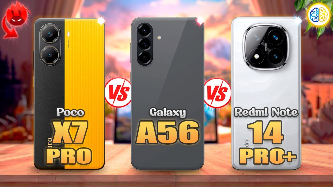 Poco X7 Pro vs Samsung A56 vs Redmi Note 14 Pro Plus Global ✨ Full Review