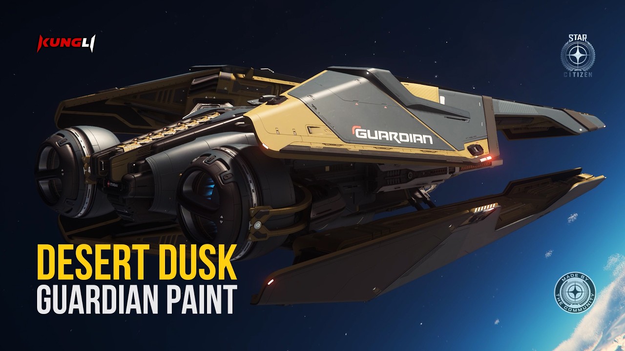 Mirai Guardian - Desert Dusk Paint Showcase | Star Citizen