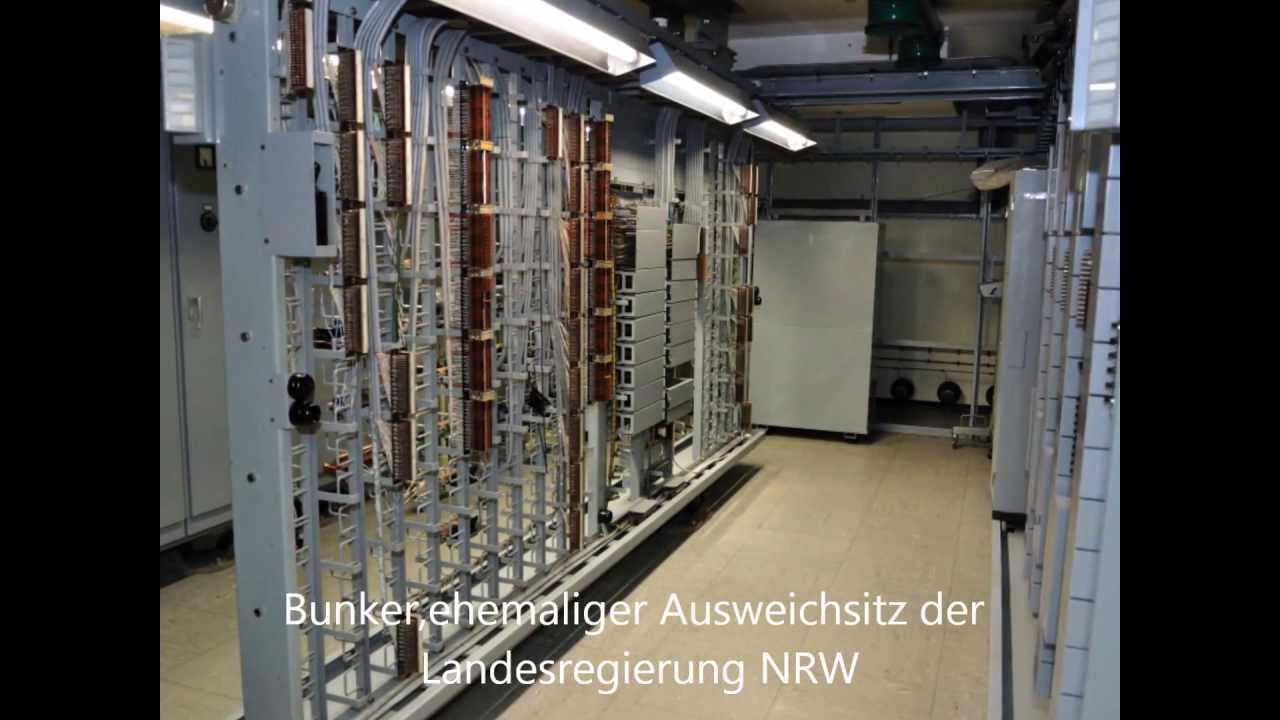 Atom-Bunker,ehemaliger Ausweichsitz der Landesregierung NRW