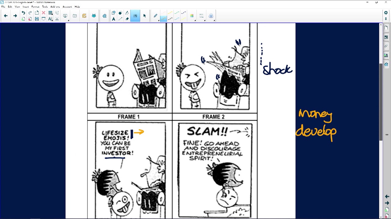 English 2020:  Cartoons