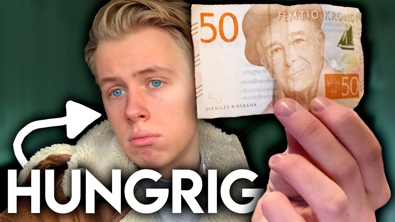 Testar att leva p&aring; 50 kronor
