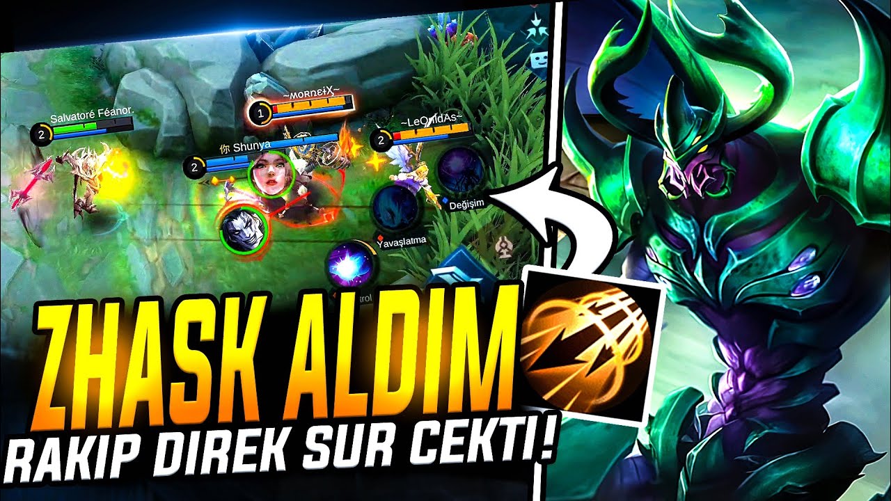 ZHASK ALDIM RAKİP DİREK SUR ÇEKTİ!! SEN NEYMİŞSİN BE BÖCEK!! | MOBİLE LEGENDS SALVATORE