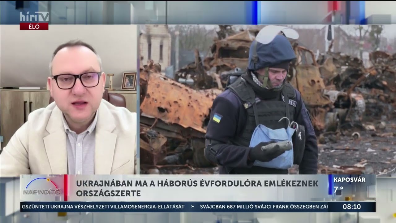 Négy éve indult az orosz támadás Ukrajna ellen - HírTV