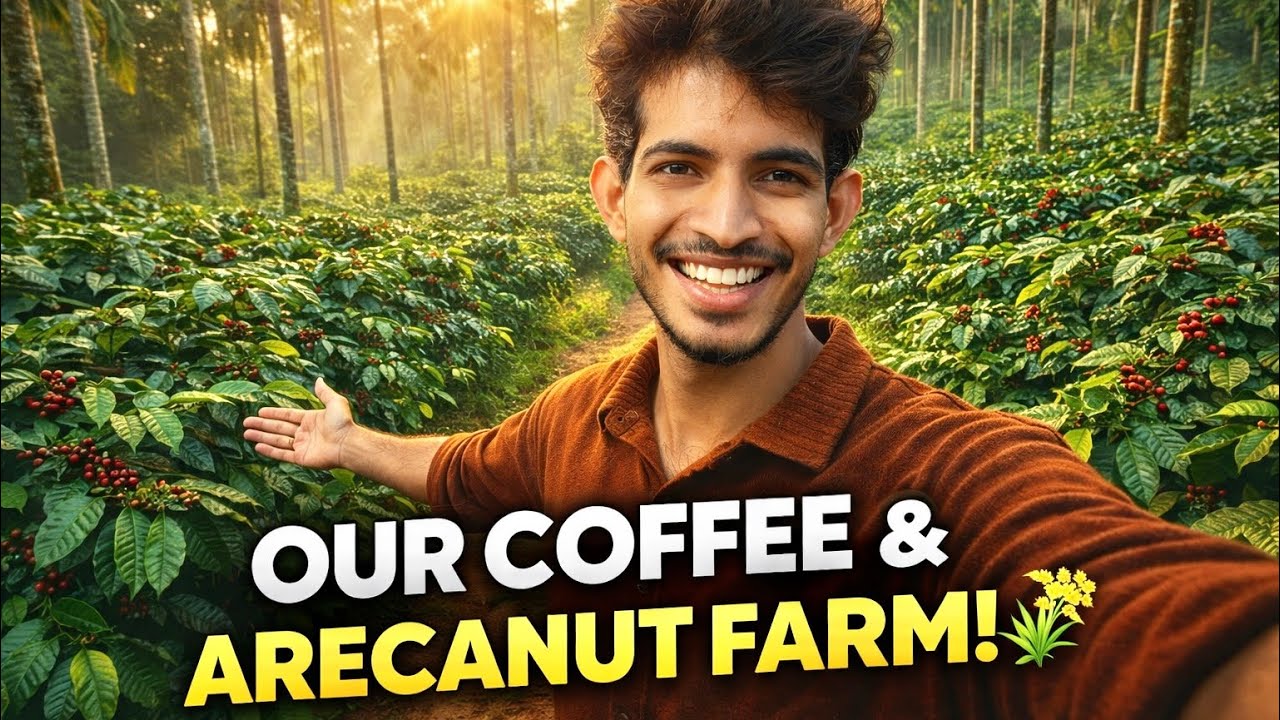 Exploring Our Coffee Farm In Mangalore😍