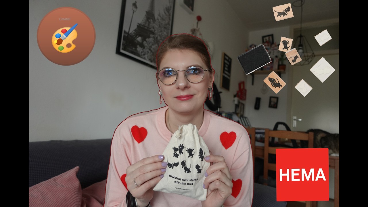 Takkie en Siepie stempeltjes van Hema testen