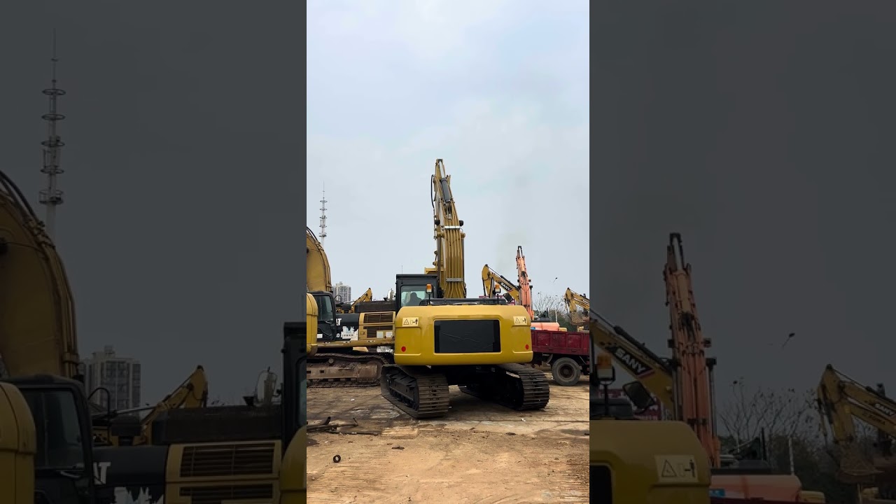 CAT 320D finished refurbishment 