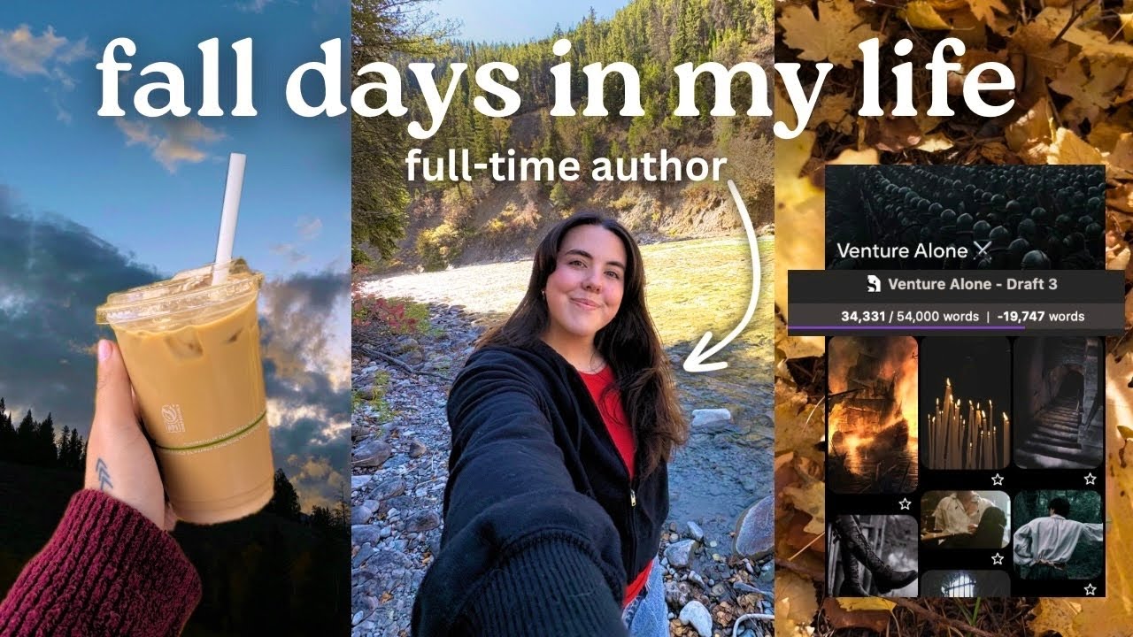 уютные осенние дни в моей жизни 🍂☕️📝 *перевозка книг, долгие дни написания, полная занятость писа...