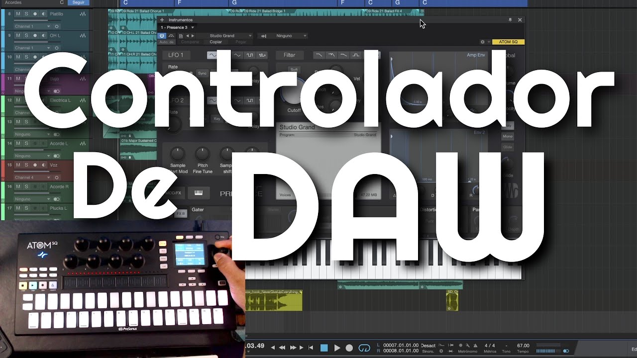 El Presonus Atom SQ Como Controlador de DAW [A Fondo]