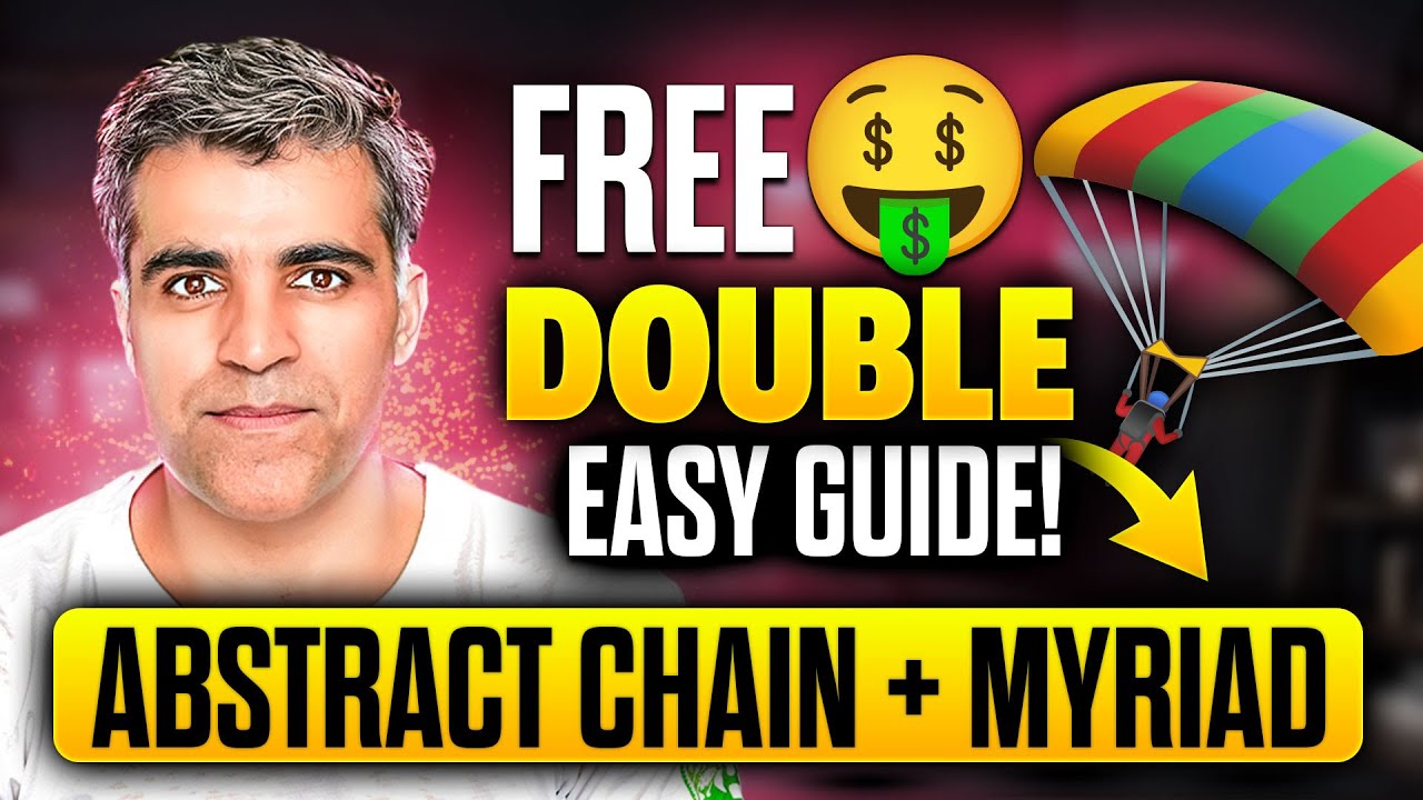 FREE Crypto Airdrops! 💰 Step by Step Guide for Abstract Chain & Myriad Markets 2025