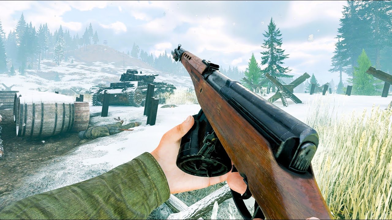 Red Army vs Wehrmacht - Fortified District - Battle For Moscow | Enlisted Gameplay