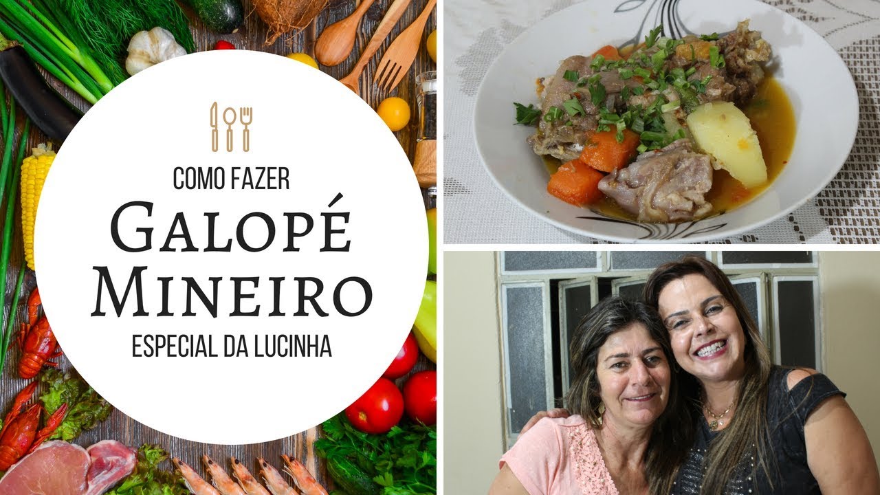 Receita de Galopé da Lucinha- De Frente com Marcita