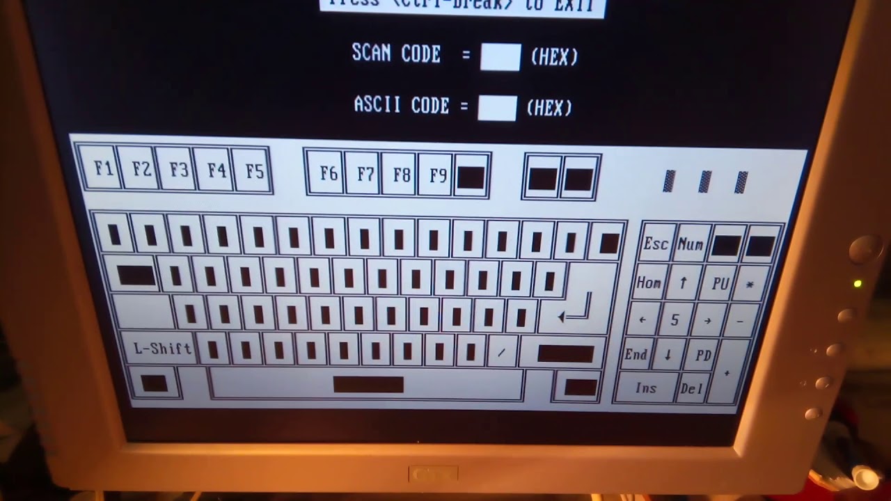 Миниатюрный IBM PC/AT 286 (первое включение)