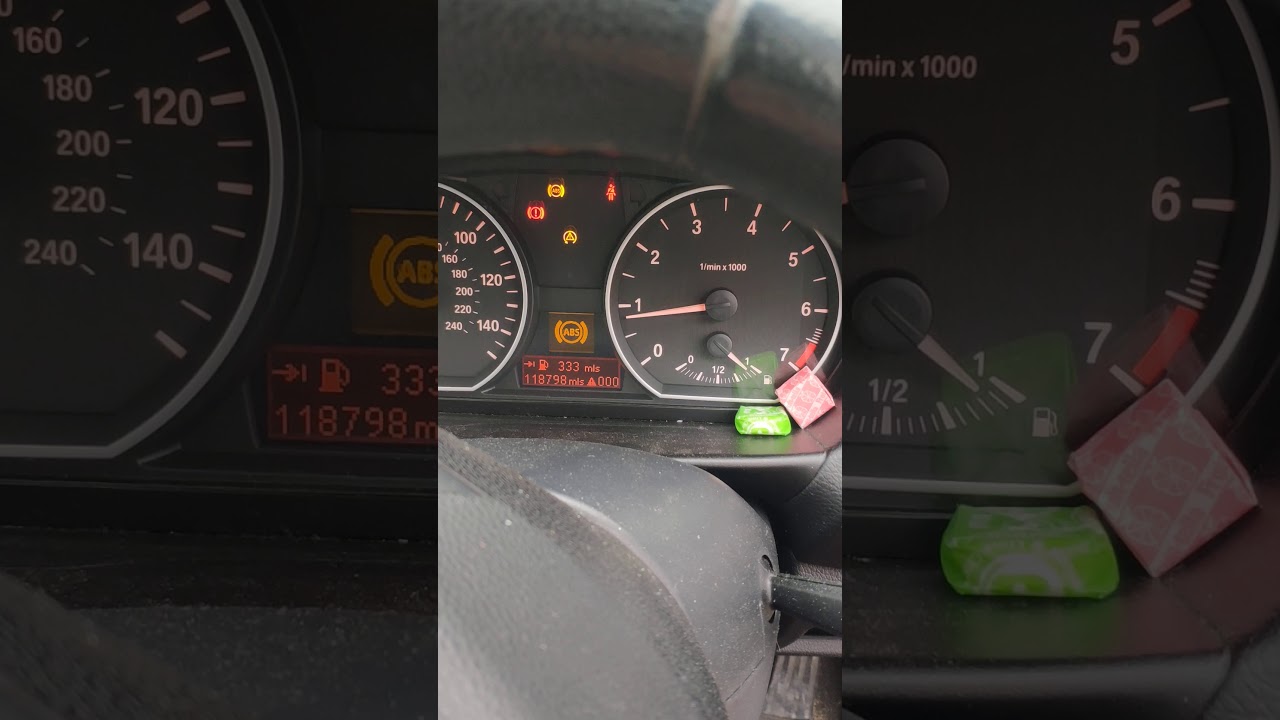 BMW 116i E87 LCI 2009 strange problem